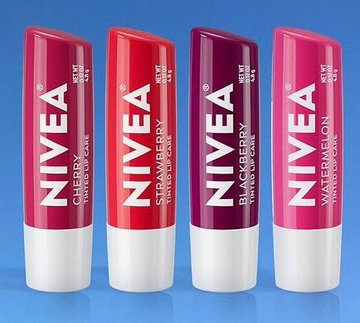 NIVEA | Bálsamo labial con tinte de frutas | Unidad